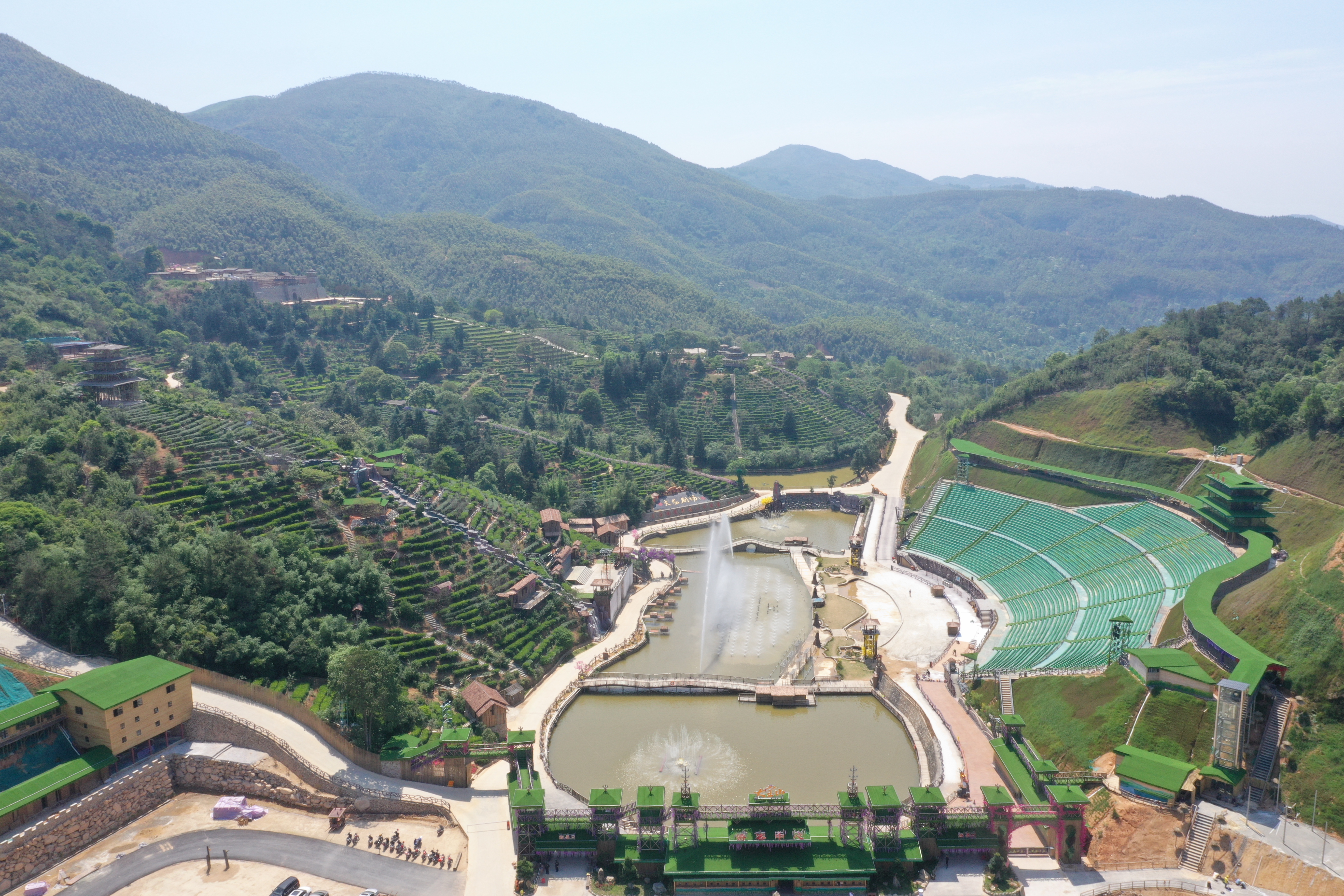 茶旅文旅养旅融合的丰顺县大宝山景区（胡金辉摄）