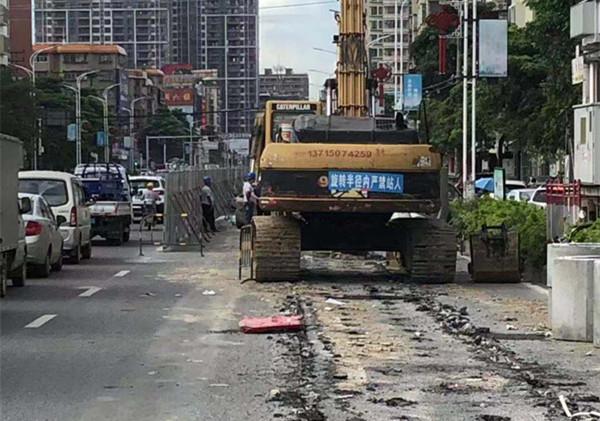 市区排污管网建设