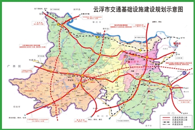 云浮市3条高速公路列入省网规划