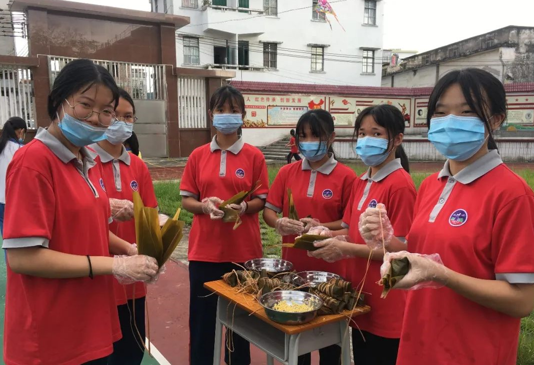 云安区都骑中学端午节活动1