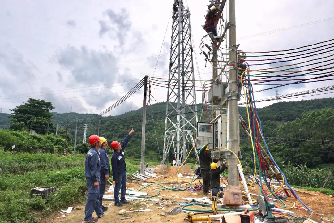 云城区赤黎村电网升级