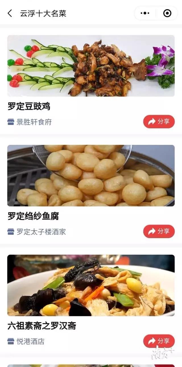云浮十大名菜