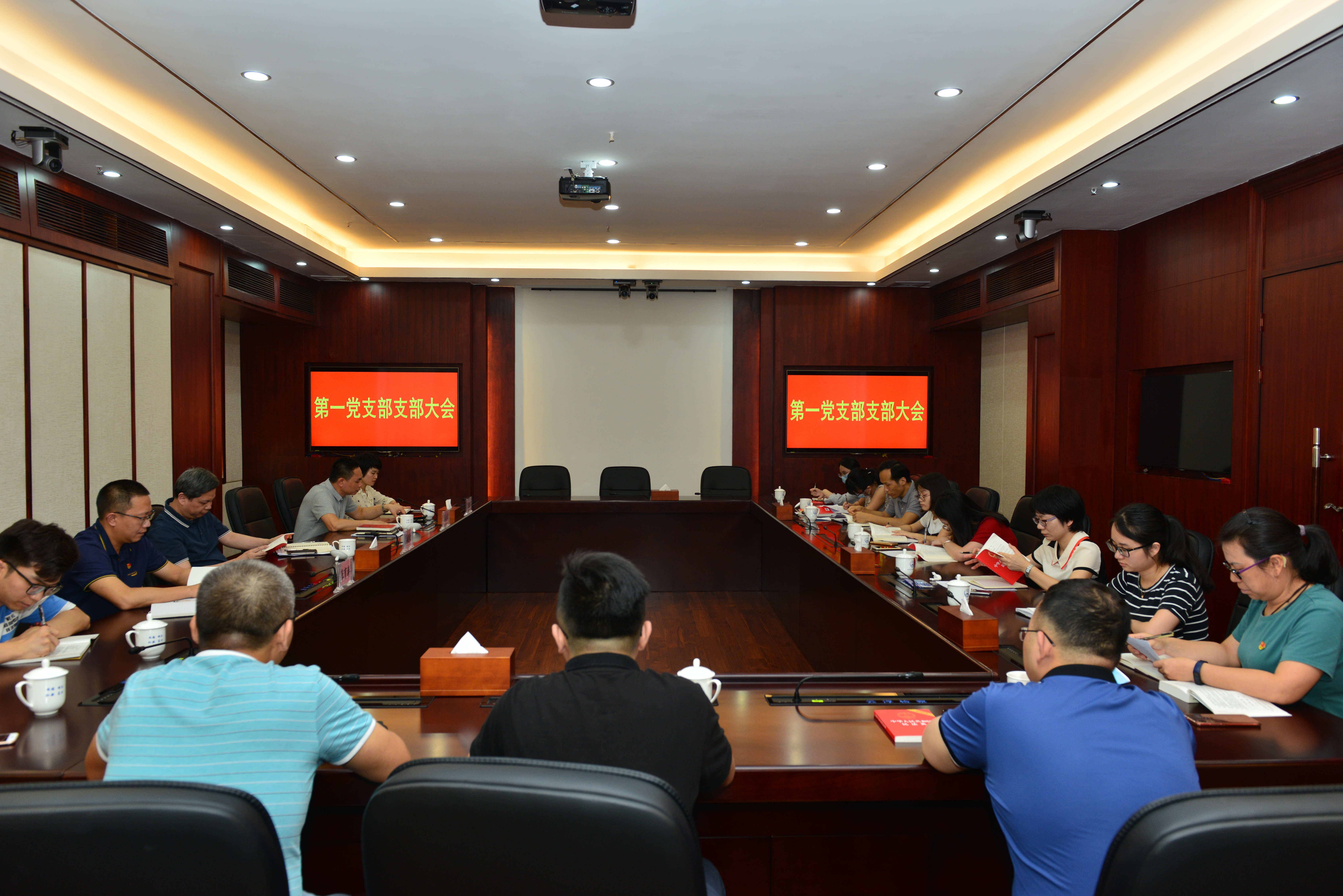 云浮人民检察院第一党支部召开专题学习会 