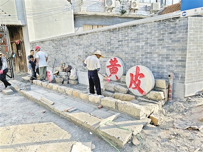 古镇环境整治紧锣密鼓进行