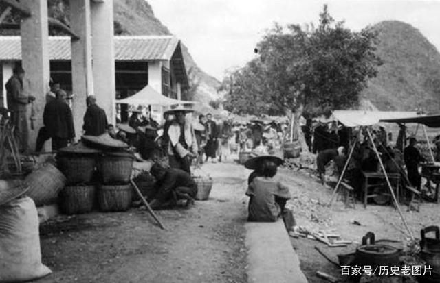 1936年的广东云浮市场