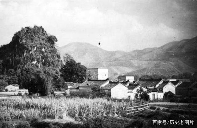 1936年的广东云浮，九星岩