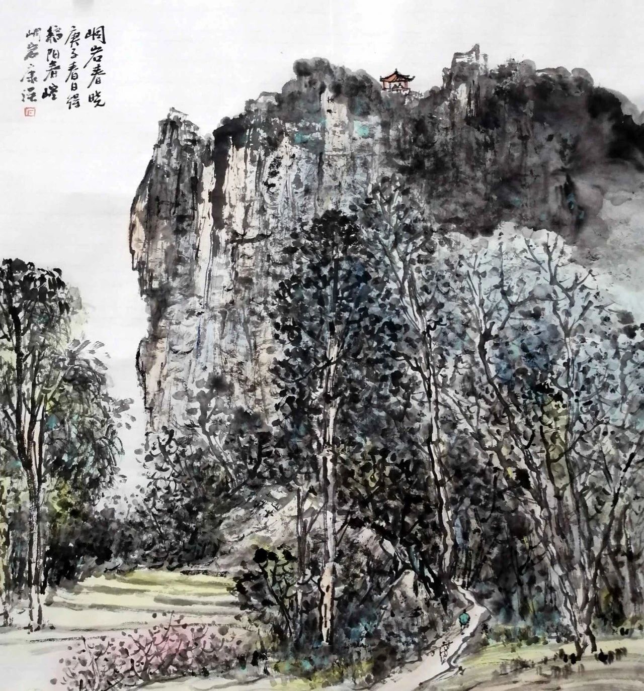 云浮退役军人画家康强 (4)