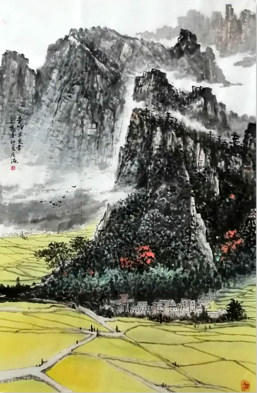 云浮退役军人画家康强 (1)