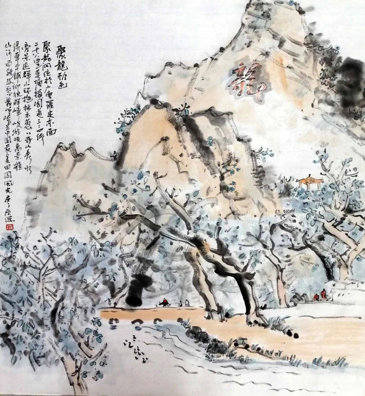 云浮退役军人画家康强 (6)