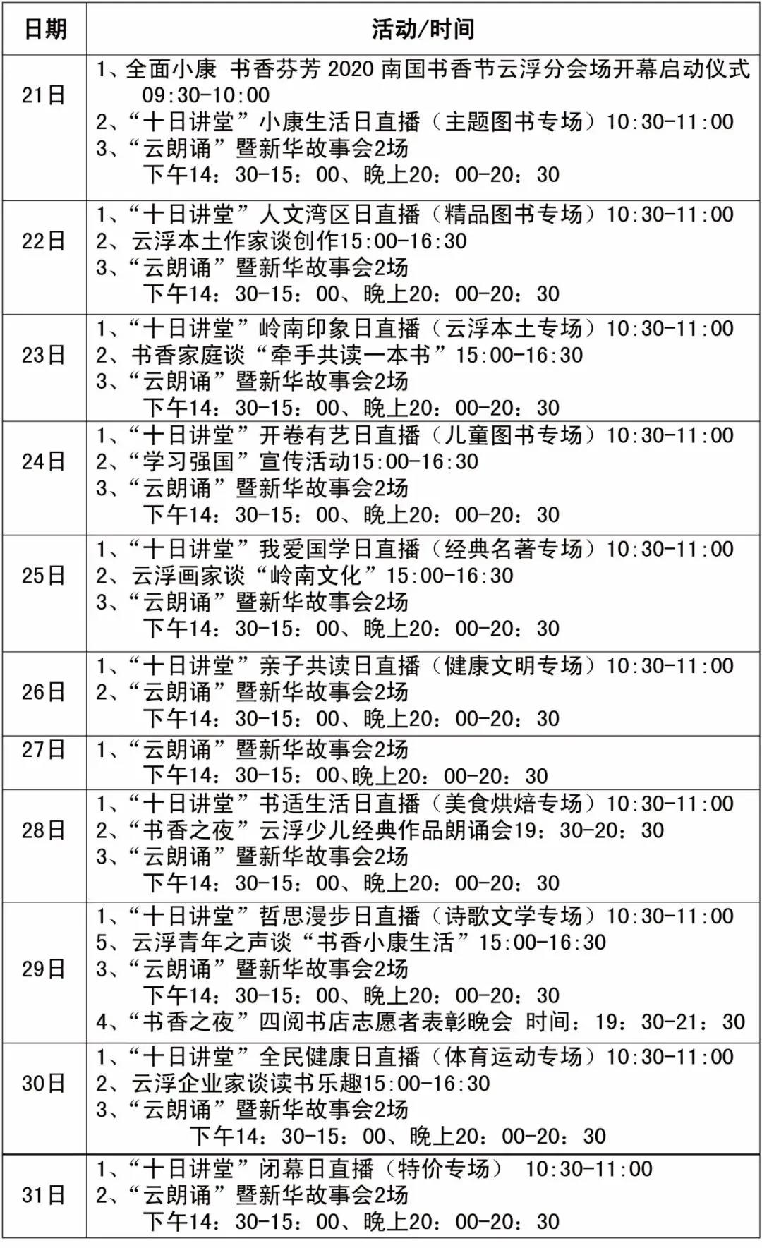 书香云浮 全民阅读12