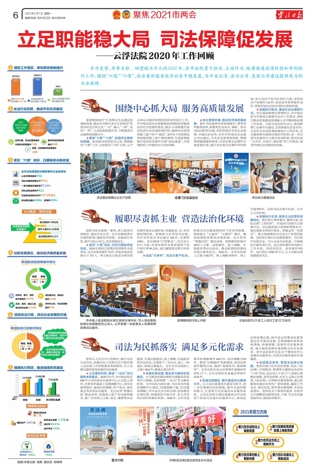 云浮法院2020年工作回顾1