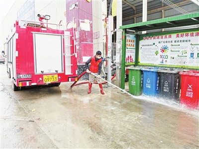 安塘街组织开展爱国卫生运动 净环境 防疫情 迎新春