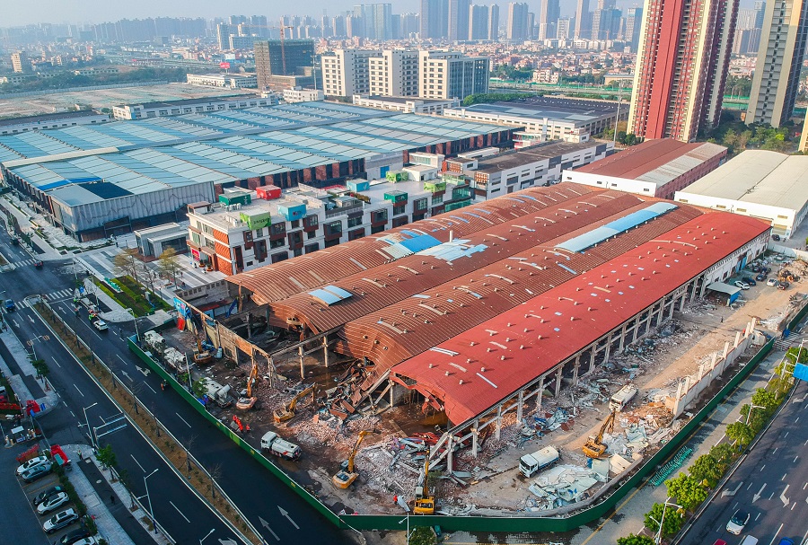 桂城街道夏南片区村级工业园连片改造项目启动