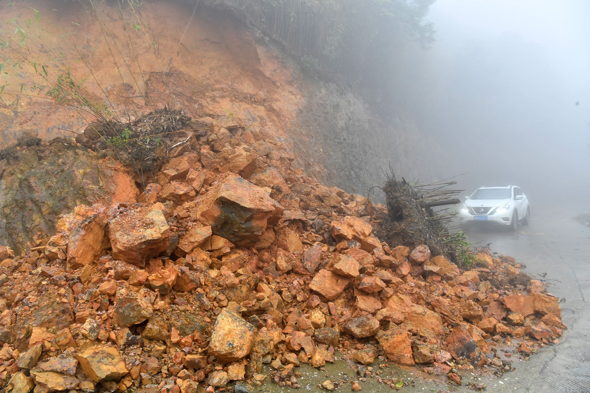 金山上山路泥崩塌（徐登科摄）(1247203)-20210723091039