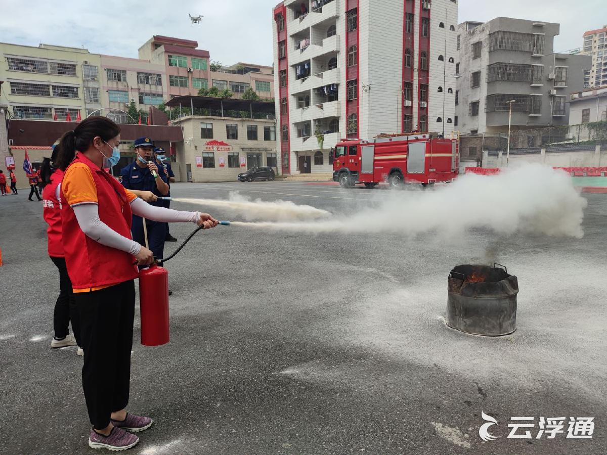 云城区举行“消防安全进万家”系列活动